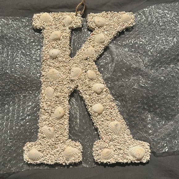 Other - K made of sea shells